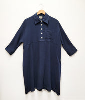 In Stock - Gauze - Monica Dress - Navy
