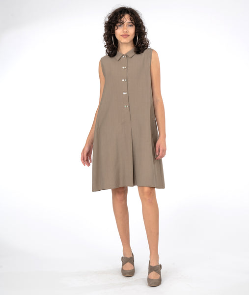 S'24 - Rayon - Twinbutton Dress