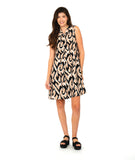 S'27 - Rayon - Sleeveless Twinbutton Dress